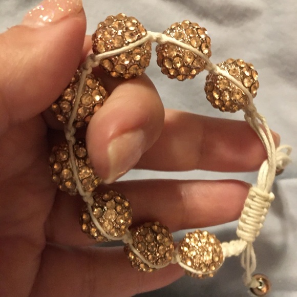 Rope Beaded Bracelet w/Swarovski - Picture 3 of 10